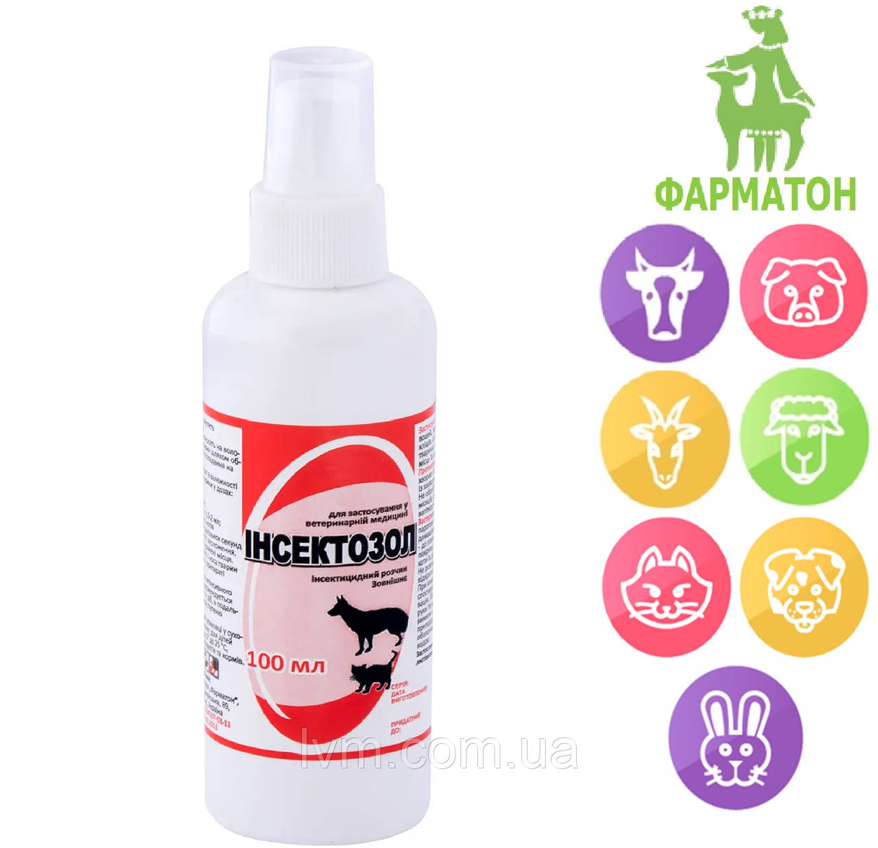 Інсектозол спрей 100мл (дельтаметрин)