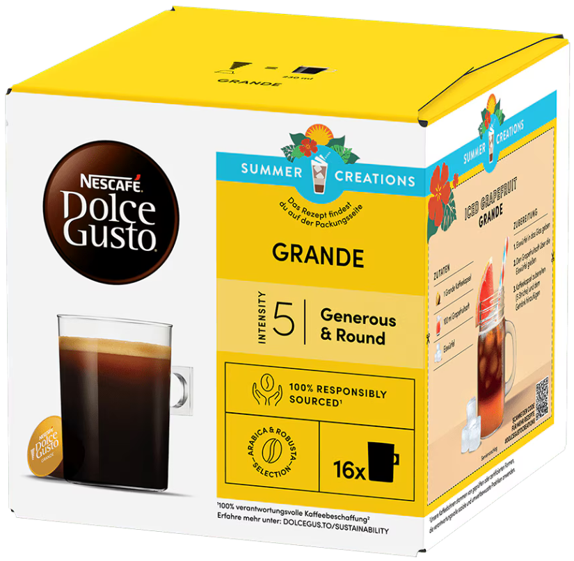 Кава в капсулах Dolce Gusto Grande, фото 1