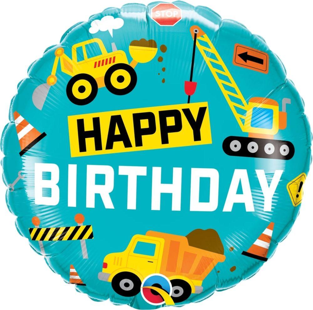 Qualatex 18"Happy Birthday Техніка Куля фольгована З Днем народження — В УП