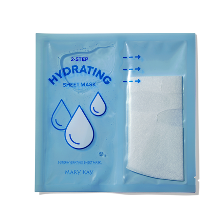 Термін 06/25. Двоетапна зволожувальна тканинна маска 1 шт, Mary Kay, 29.8 г, фото 1