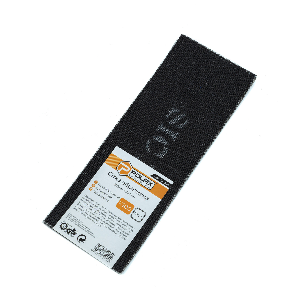 Сітка Polax абразивна затиральна 100 (09-204), фото 1