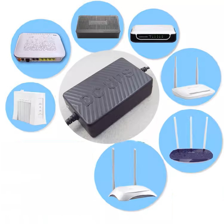 Мини UPS ДБЖ для роутера, источник бесперебойного питания 9В 0,6А 4000 ...