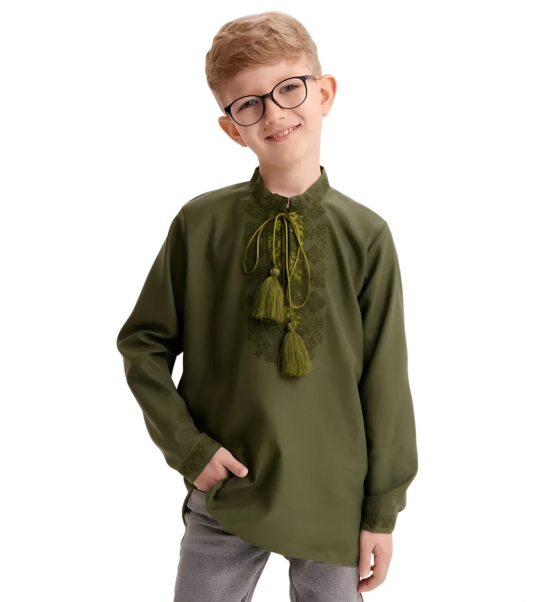 Вишиванка Перемога для хлопчика р.140.