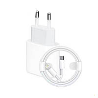 Зарядний пристрій WUW-T12 20W Type-C-Lightning 1m біле