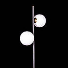 Торшер в стилі лофт на 2 лампи E14 колір каркасу чорний з бронзою SM-3894/2F, фото 4