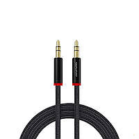 Кабель AUX WUW-R150 3.5mm-3.5mm 1м