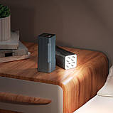 Портативний акумулятор-ліхтарик HOCO Q15 Flashlight fully compatible power bank 22.5W 10000 mAh black, фото 6