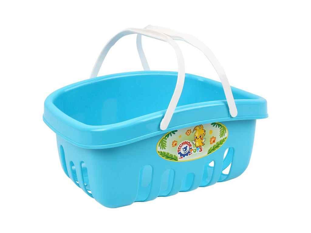 Кошик 27х18,4х12см блакитний арт.6191 ТМ ТЕХНОК BP