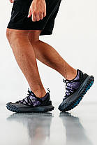 Зимові Чоловічі Кросівки Nike ACG Mountain Fly Low Violet / Найк АСГ Маунтін Флай Низькі Фіолетові з Чорним, фото 3
