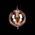 Бра в стилі Лофт на 1 лампу E14 колір каркасу чорний з бронзою SM-3991/1W BK, фото 2