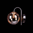 Бра в стилі Лофт на 1 лампу E14 колір каркасу чорний з бронзою SM-3991/1W BK, фото 4