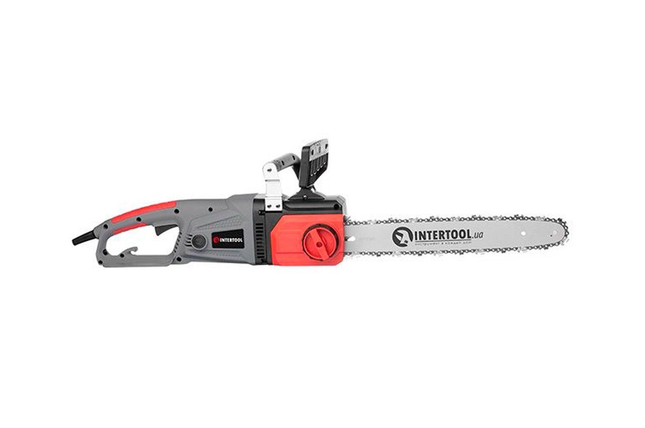 Пила ланцюгова електрична Intertool 2400Вт x 16" двигун прямий (DT-2206)