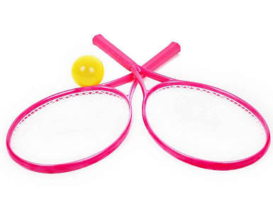 Набір для гри в теніс дитячий 53x24.5x9см черврний арт.2957 ТМ ТЕХНОК FG