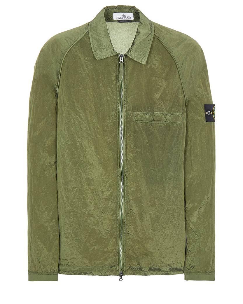 Сорочка Stone Island 12321 Nylon Metal Overshirt Olive XXL