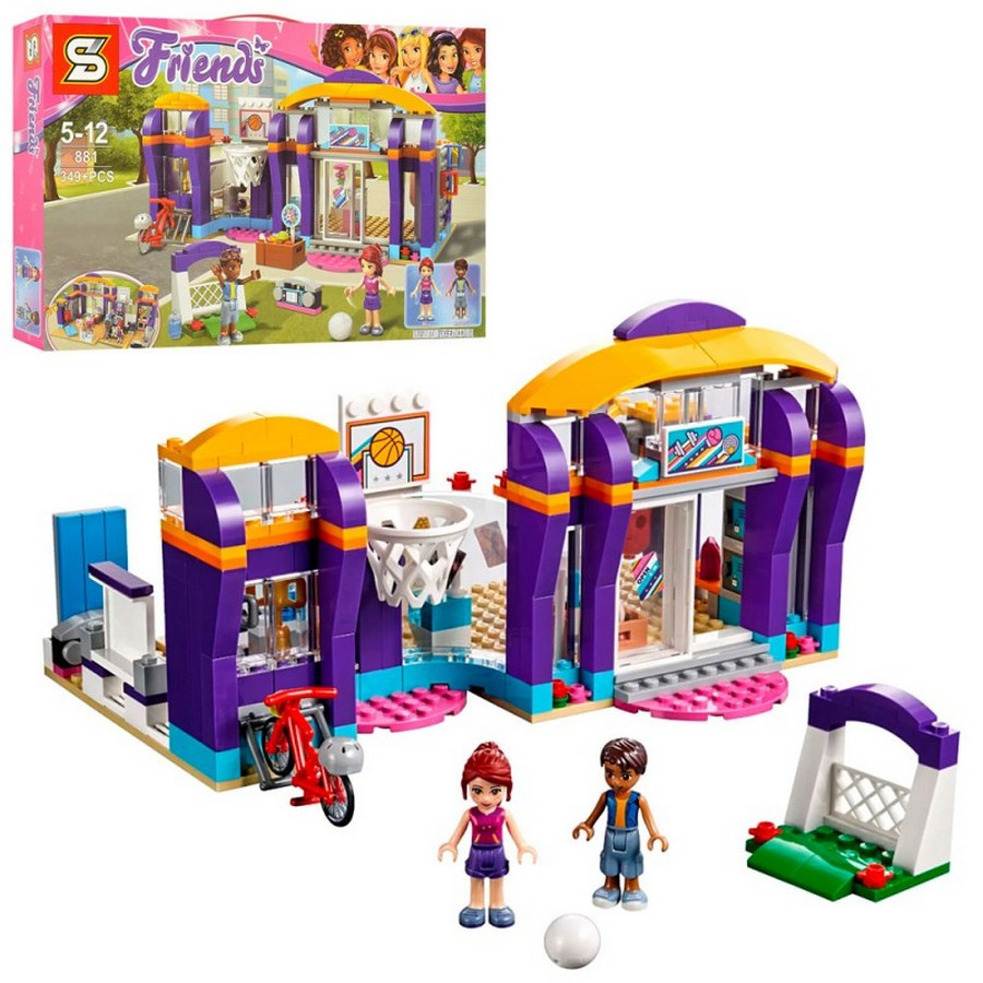 Конструктор SY881 Спортивний центр, 349 деталей, фото 1