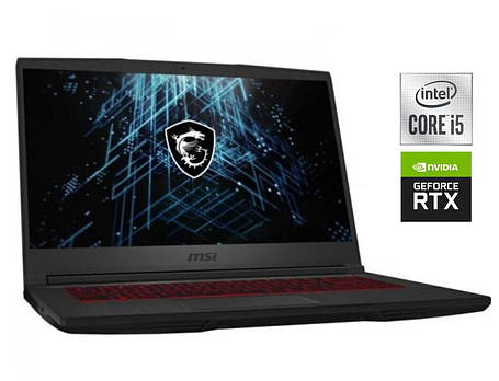 Ігровий ноутбук MSI GF65 Thin 10UE/ 15.6" 1920x1080/ i5-10500H/ 16GB RAM/ 512GB SSD/ RTX 3060 6GB, фото 1