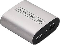Аудіо екстрактор з HDMI ARC з регулюванням гучності AirBase HD-MB07
