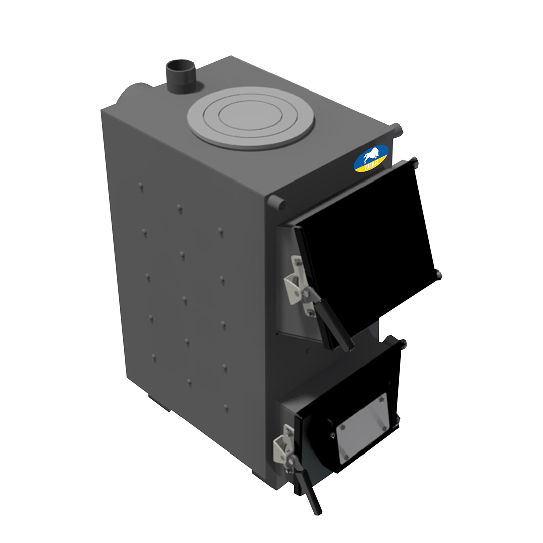 12 кВт Класичний котел  с плитой 5 мм сталь Zubr Classic, фото 1