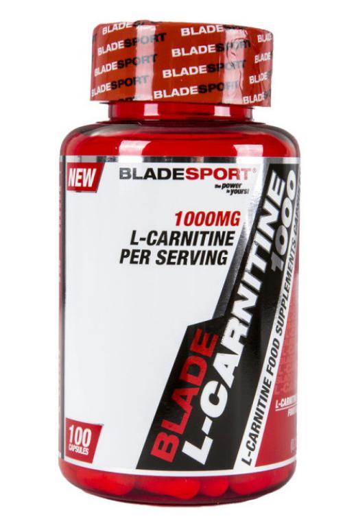 Карнітин Blade Sport L-Carnitine 1000 mg 100 капсул EXP 4/25 року включно