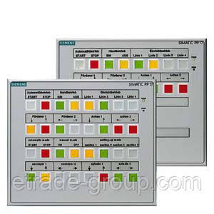 Кнопкова панель оператора 6AV3688-4CX02-0AA0 PUSH BUTTON PANEL PP17-I