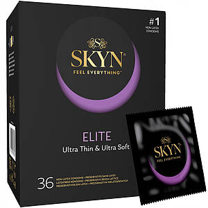 Презервативи Skyn ELITE 36 шт безлатексні ультратонкі