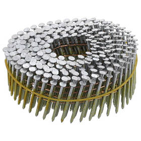 Цвяхи барабанні до пневматичної пістолета VOREL: L=38 мм, Ø = 2.1 мм, кут 15-16 |,7200 шт. V-72016