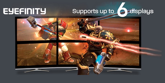 ATI Eyefinity multi-screen display function