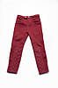 Штани-скіні утеплені з начосом для дівчинки 3-8 років, р. 98-128 (вузькі штани) ТМ Модний карапуз Бордовий, фото 3