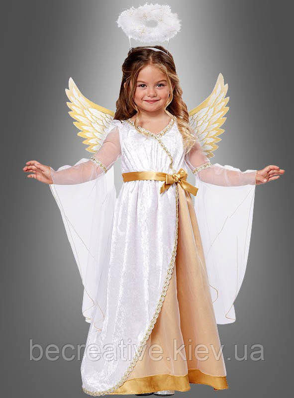 Плаття дитяче для образу ангела з крилами