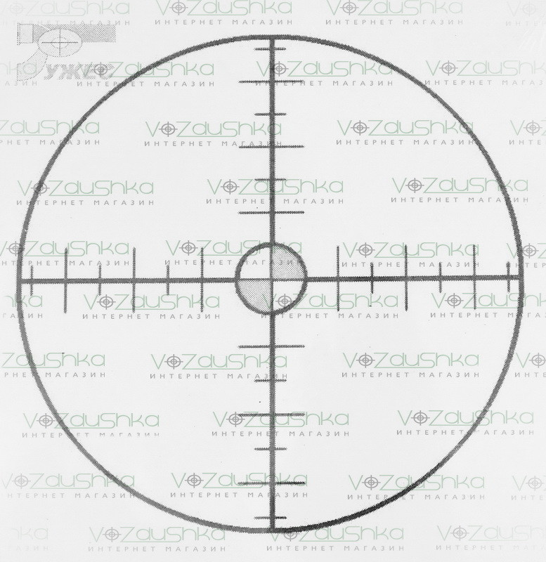 Купить Пристрелочная мишень 14х14 см Картон 50 шт Ружес цена в Киеве и ...