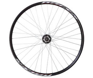 Колесо переднє  VLT 27.5" AL 36H двост. чорний; Втулка SHUNFENG SF-A217R під диск., колір чорний, на пром. підшипн.