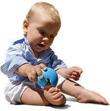 Дитяча іграшка Мокс м'ячик маріонетка (3 шт в упаковці) ТМ Moluk Блакитний 43360