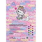 Набір кольорового двостороннього паперу Kite Hello Kitty 15 кольорів А4 HK24-250, фото 4