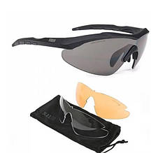 Тактичні Окуляри  5.11 Aileron Shield із 3 лінзами