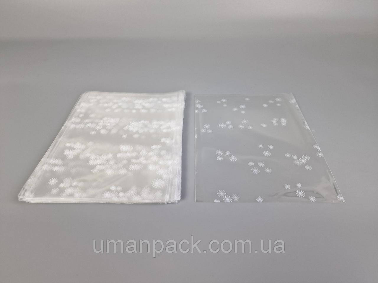 Пакет із малюнком для пакування подарунків (15*20) No384 (4) "Пухнатко" (100 шт.)