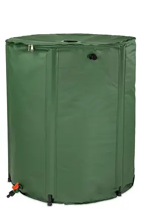 Резервуар для дощової води 500 л темно-зелений Cultivo, фото 1
