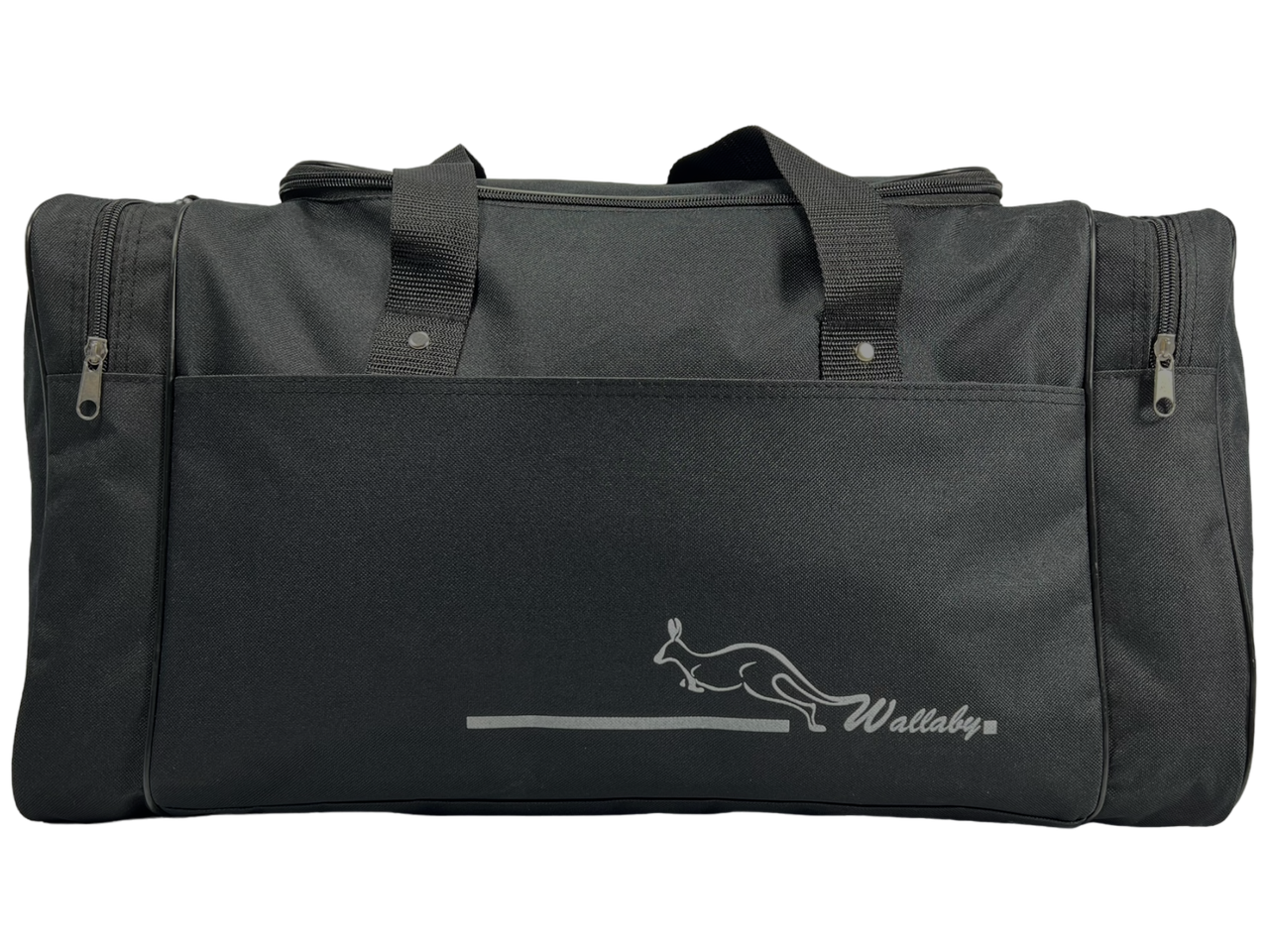 Дорожня сумка Wallaby на два віділеня 3050 чорна, фото 1