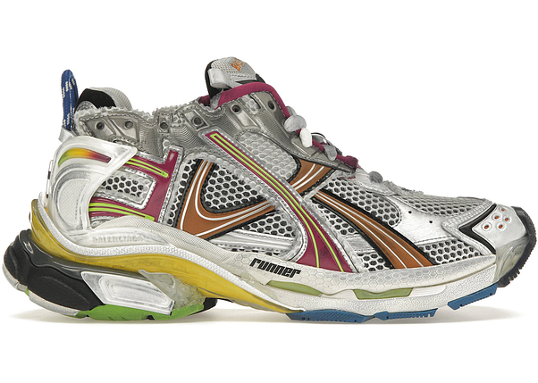 Кроссовки Balenciaga Runner Sneaker Grey Multi-Color - 677403 W3RB6 8123, фото 1