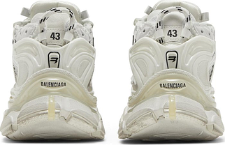 Кроссовки Balenciaga Runner Sneaker White - 677403 W3RB1 9000, фото 4