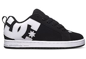 Кросівки DC Court Graffik Black/White Skate Shoes Low-Top - 300529