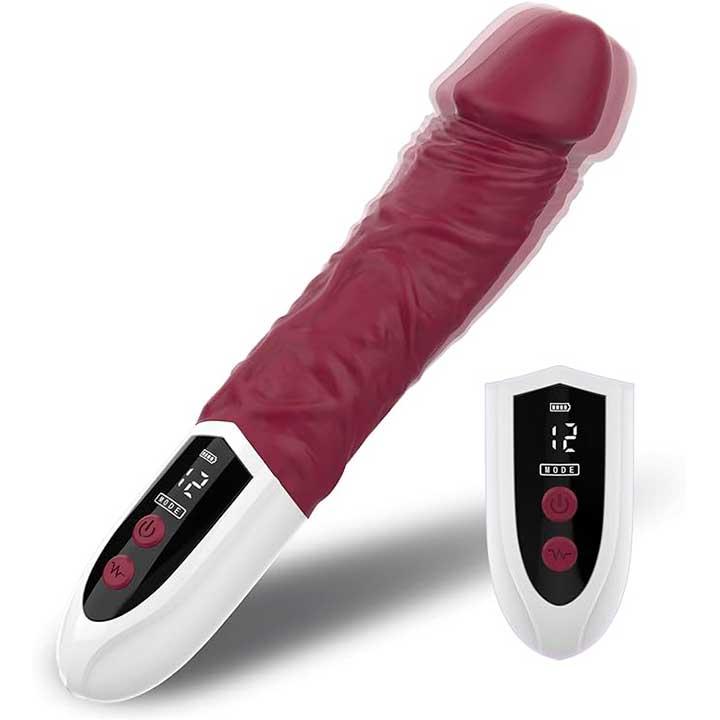 Реалістичний вібратор Satisfyer Lover 12 режимів бордовий