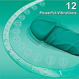 Реалістичний вібратор Satisfyer Lover 12 режимів бордовий, фото 8