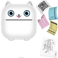 Міні-принтер Х15 Портативний принтер Термопринтер Котик