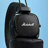 Навушники Marshall Major IV Bluetooth 1:1 Чорні, фото 7