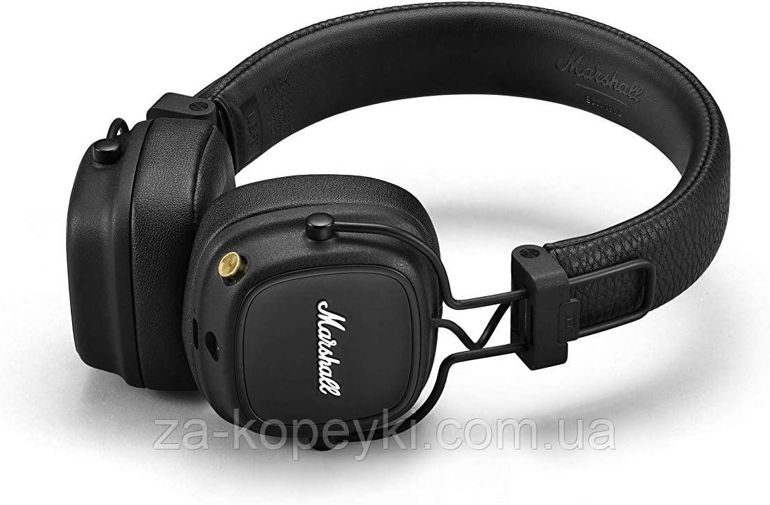 Навушники Marshall Major IV Bluetooth 1:1 Чорні