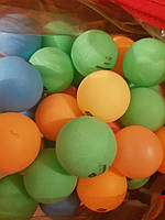 М'яч кулька для настільного тенісу кольоровий діам.40