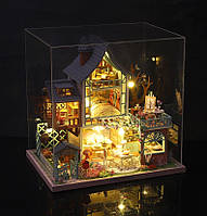 Румбокс Happy Jungle Resort DIY Будиночок у Джунглях Мініатюрний будиночок ES002 + купол