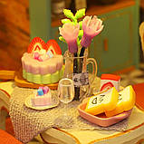 Румбокс Happy Jungle Resort DIY Будиночок у Джунглях Мініатюрний будиночок ES002 + купол, фото 7