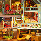 Румбокс Happy Jungle Resort DIY Будиночок у Джунглях Мініатюрний будиночок ES002 + купол, фото 6