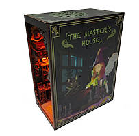 УЦІНКА! ПРИМ'ЯТА КОРОБКА! Бук Нук Будинок Майстра конструктор Book Nook The Master`s House SL-05